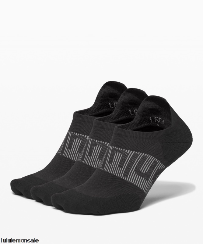 Lululemon Deutschland DELULU901 | Lululemon Deutschland Black Power Stride Tab Socken 3er Pack